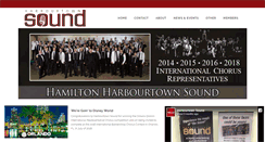 Desktop Screenshot of harbourtownsound.ca